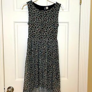 H&M Colorful Leopard Print Midi Dress - Sz 4